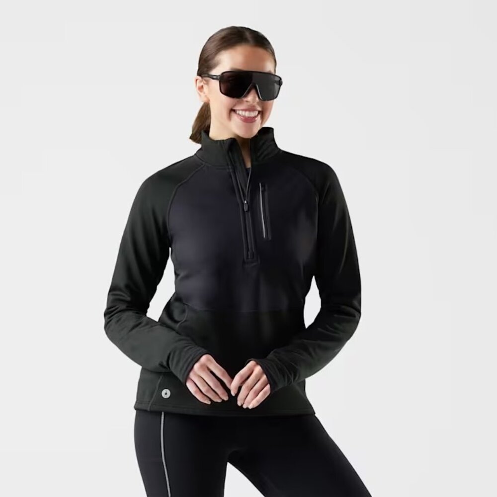 Smartwool NWT Active Fleece Wind Half-Zip Pullover NWT XS Women